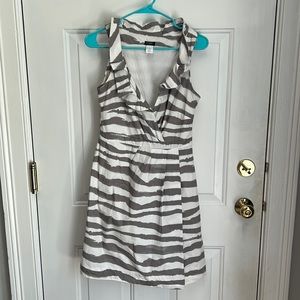 JCrew Zebra Dress - 4